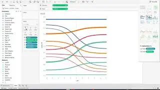 Create Sankey Chart in Tableau 2020 (done in 10mins with superstore data)