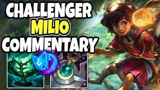 Playing MILIO in CHALLENGER lobbies - Challenger support commentary