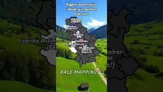 biggest automotive industry in Serbia #kigalipact #mapper #europegeography #history #map #europe