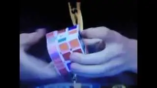 Slow Motion Capture Demo Rubix Cube