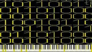 Ultralight MIDI Player. Binarynut (3,644,160 notes)