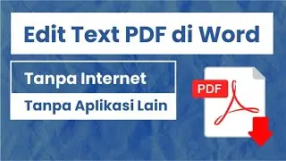 Edit Text PDF di Word