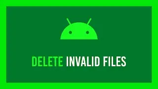 Android: How to delete broken files | Can't delete? 0 Byte files?