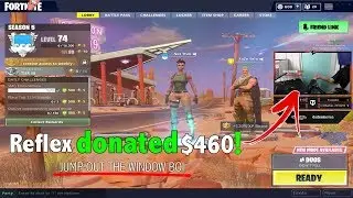 So I donated $460 for Tfue to jump out of his window...