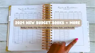 *NEW* 2024 BUDGET PRODUCTS| FLIP THROUGH OF THE NEW BUDGET BOOKS| BLACK FRIDAY DETAILS