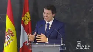 Comparecencia del presidente de la Junta de Castilla y León, Alfonso Fernández Mañueco