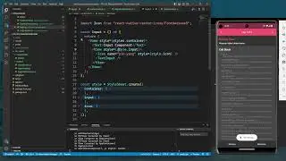 5. React Native Registration & Login Form - Input Component Text Input