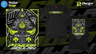 CARA MEMBUAT DESAIN KAOS KEREN DI PIXELLAB TERBARU 2025
