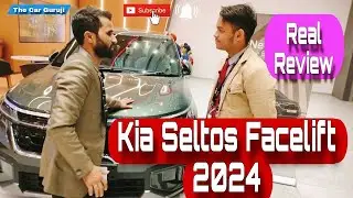 #New Kia Seltos || Facelift || 2024 || Real Review || Haridwar!