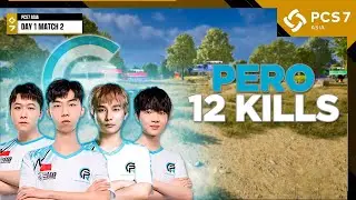 PUBG PCS7 • ASIA GRAND FINALS - PETRICHOR ROAD 12 KILLS