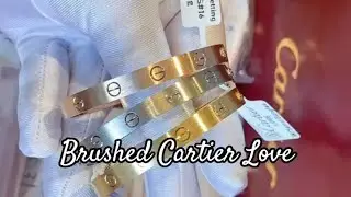 18k CARTIER THE NEW LOVE BANGLE IS IN 