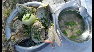 УХА НА КОСТРЕ Вкусные блюда, рецепт ухи.