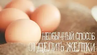 Необычный способ отделить желтки [Рецепты Bon Appetit]