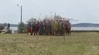 Hoplites Olbia 2 Phalange en formation de combat