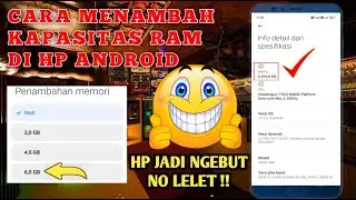 Cara menambah ram di hp android