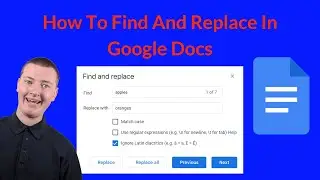 How To Find And Replace In Google Docs