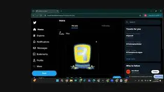 TWITTER CLONE (FUNCTIONAL) –FLUTTER (MOBILE APP)