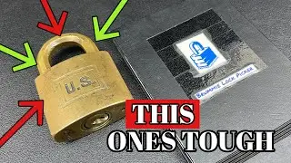 Is this the toughest Corbin Padlock to pick? #pickmycorbin (Brummie Lock Picker)