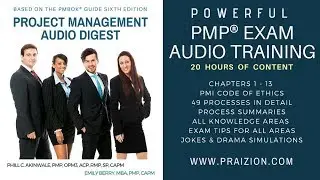 PMP EXAM 20 HOUR AUDIO SAMPLER ON CD AT AMAZON OR DOWNLOAD