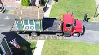 Shed Relocation with a Skid Steer and Roll Back