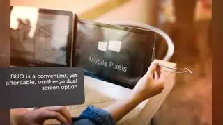 Duo - on the go dual screen laptop monitor by mobile pixels