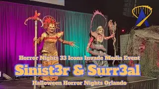 Creatures Invade Halloween Horror Nights Media Party