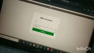 BMI Calculator Using HTML CSS JavaScript | Mini Web Development Project