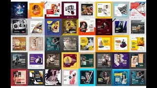 Social Media  Banners in Photoshop PSD Free-Adobe Photoshop