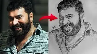 എങ്ങനെ ആർക്കും TURBO മമ്മൂക്കാനെ വരയ്ക്കാം - easy !