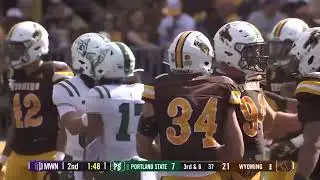 Highlights: Football vs. Portland State 9/9/23