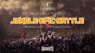 MORTAL ONLINE 2 -  Epic Battle In The Jungle (Defend Purgatory Territory)  - MAGE POV