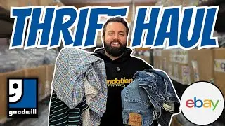 Thrift Haul | How I Source 30 Items A Day To Flip Online!