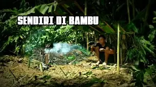 Bertahan Hidup Sendirian di Perkebunan Bambu Lembab | Api, Gubug, dan Makanan Alam