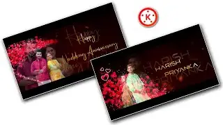 Cinematic Wedding anniversary Video Editing in Kinemaster | Marriage day video editing