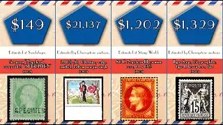Most Expensive: 49 Most Expensive, Valuable and Rare French stamps