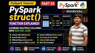 318. struct() | How to convert flat structure to a nested column structure? | 