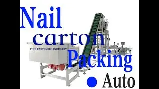 How to pack Bulk Nail into small carton∣nail packaging machine