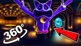 Finding Cat Nap Scary | 360° VR Video | Poppy Playtime Chapter 4