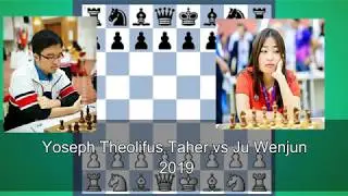 Pecatur Indonesia Tahan Imbang Mantan Juara Dunia || Yoseph Theolifus Taher vs Ju Wenjun - HCCO 2019