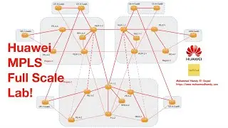 Service Provider Network Design - via MPLS Full Scale Lab