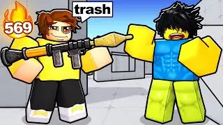 I 1v1'd a TOXIC TRASH TALKER, He called me a HACKER (Roblox Rivals)