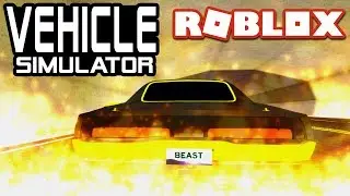EPIC MUSCLE CAR in Vehicle Simulator! | Roblox