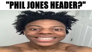 IShowSpeed tries Phil Jones header 🐐🐐🐐🐐🐐🐐🐐