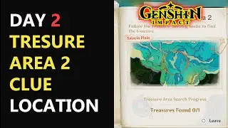 Salacia Plain - Treasure Area 2 Guide Lost Riches Event Day 2 Genshin Impact
