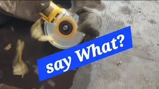 Angle Grinder Guard? Don't Do This!