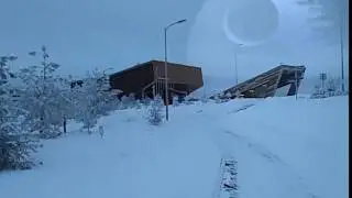Когда в холод идешь на работу