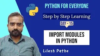 Core Python Day 15 Import Modules