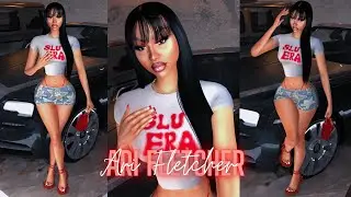 Sims 4 CAS | Ari Fletcher | Celebrity Sim Download | CC Folder