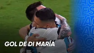 Gol de Di María - Argentina 6-0 Curazao - Amistoso 2023