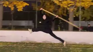 功夫女孩的放鬆時刻